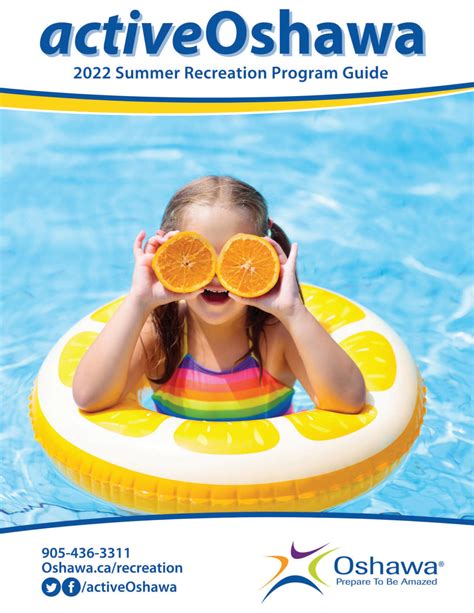 activeoshawa recreation program guide.
